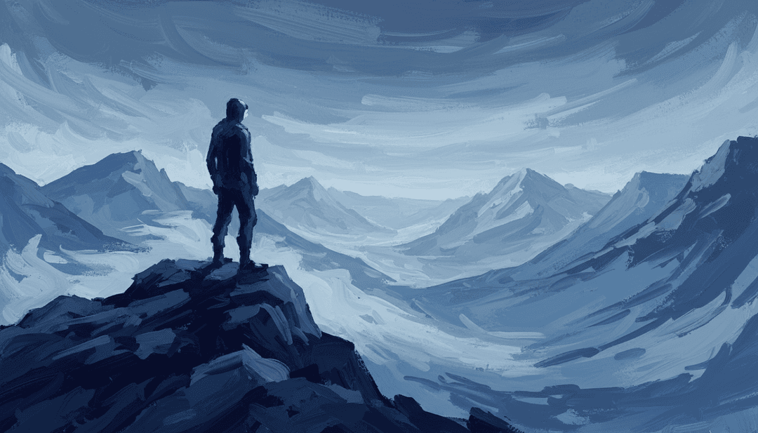 Virginia To Vegas의 'Perfume' 감성 분위기를 표현한 추상 디지털 아트