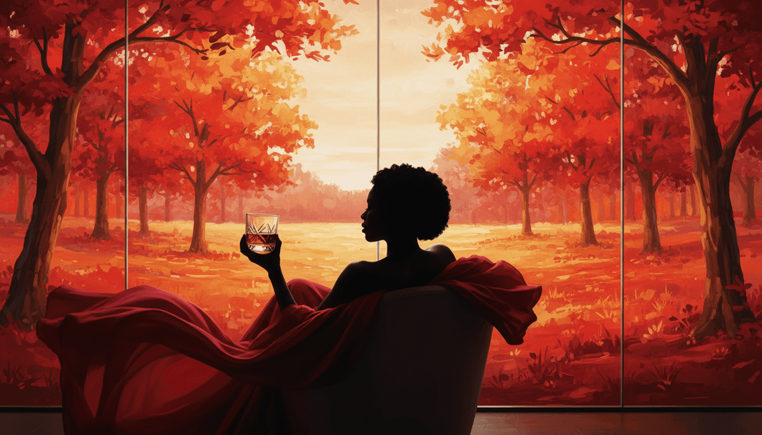 抽象數位藝術，展現 Funk Carioca 音樂充滿活力的節奏與情感。