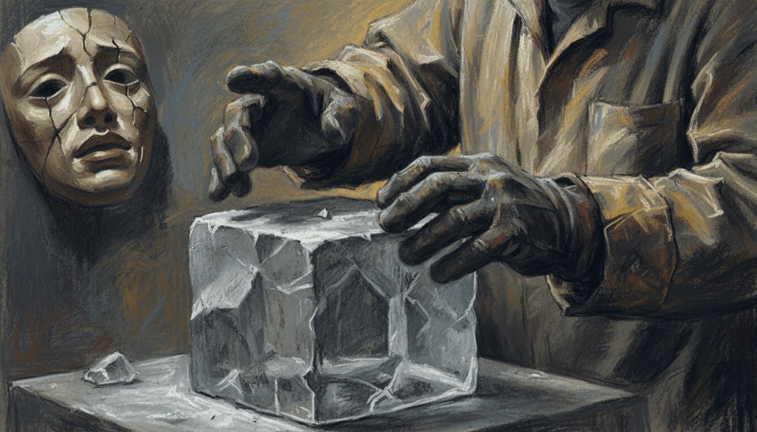 Visualización abstracta de ondas musicales soul que representan profundidad emocional