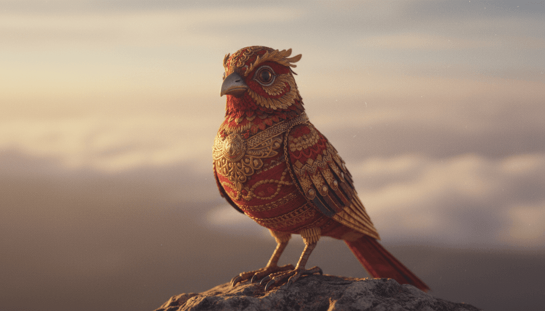 शांतिपूर्ण पथ, उड़ते पक्षी, और नरम धूप के दृश्य जो गाने के विषयों को दर्शाते हैं।