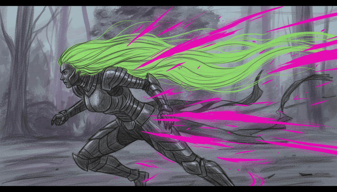 'Princess' के बोल और ताल से प्रेरित विपरीत भावनाओं को दर्शाते एनिमेटेड दृश्य