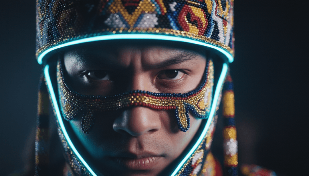 動態場景描繪與音樂節拍同步整理領帶