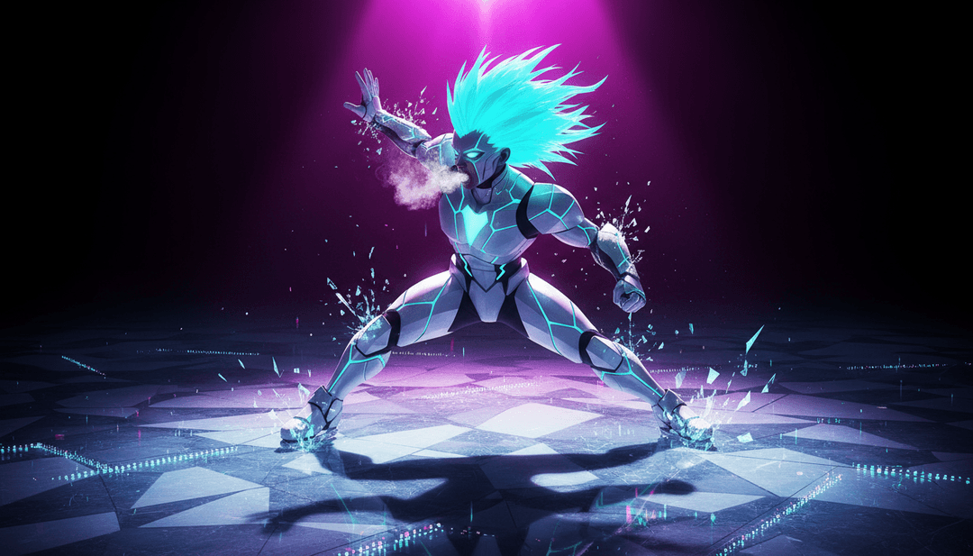 KILLA की जीवंत ऊर्जा और लय से प्रेरित सारगर्भित दृश्य अवधारणा