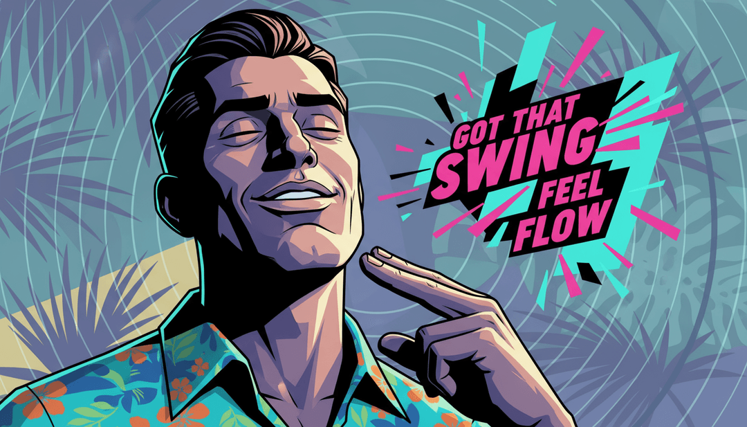 拉丁嘻哈节奏和都市氛围的抽象视觉表现。