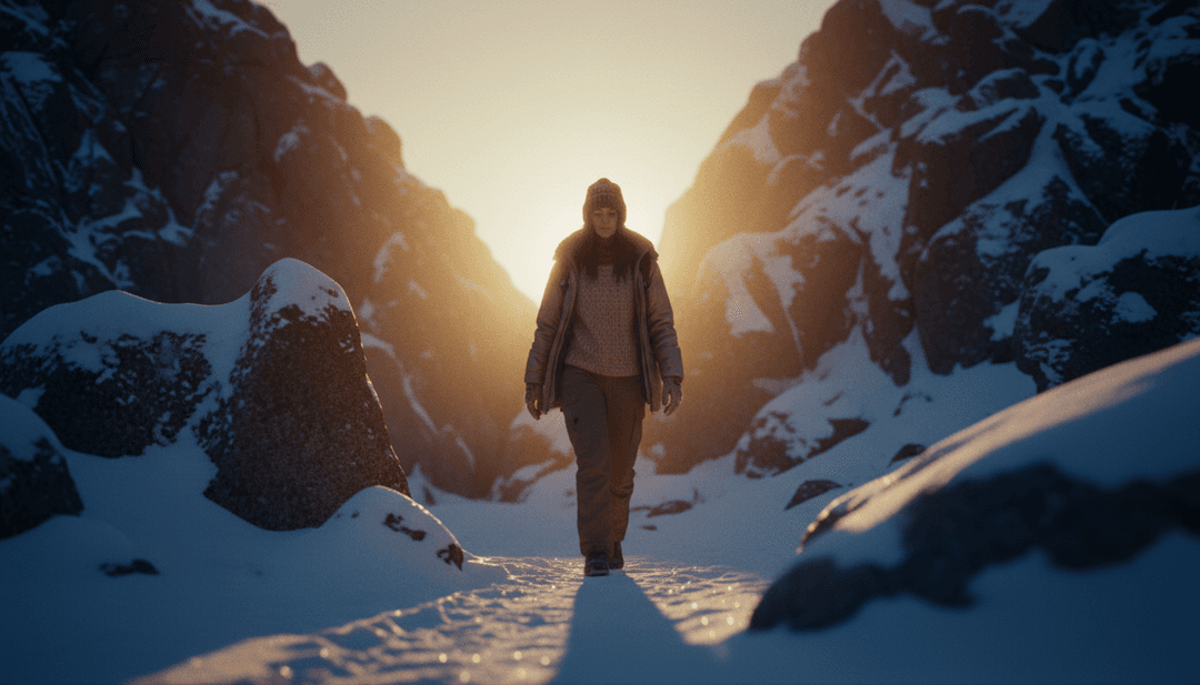 Small Town Joan of Arc에서 영감을 받은 비디오를 맞춤 제작하는 AI 뮤직비디오 생성기 인터페이스와 상호작용하는 사용자