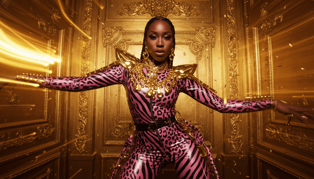 WAP의 음악적 요소에서 영감을 받은 활기찬 도시 시각과 리드미컬한 애니메이션의 역동적인 장면