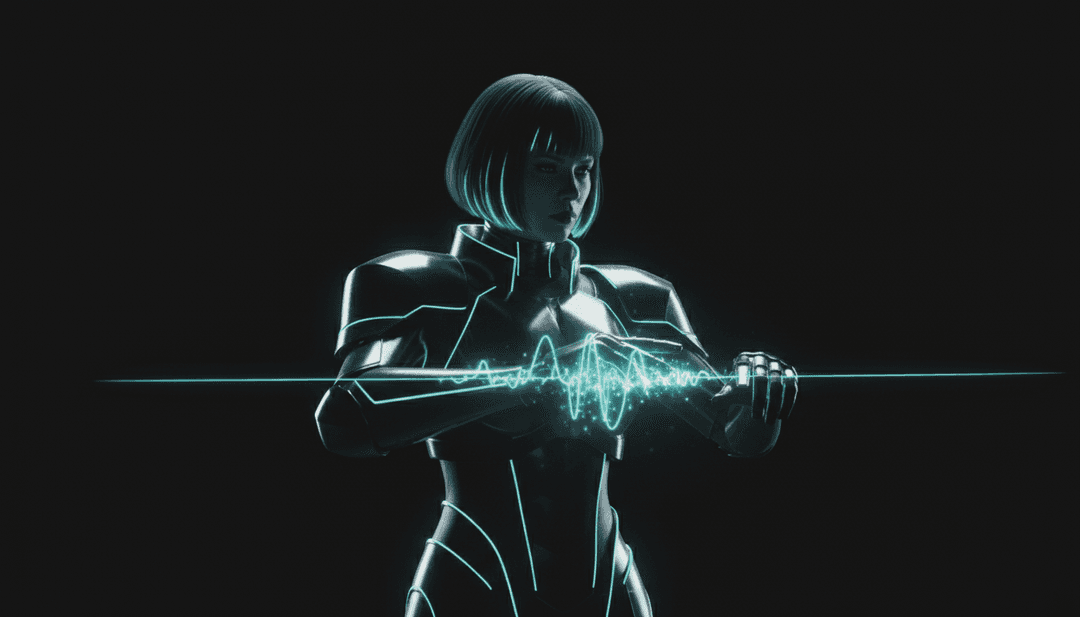 Visuels abstraits inspirés par les rythmes Afropop et R&B mêlés à des paysages urbains néon