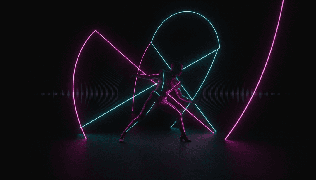 गीत 'positions' by Ariana Grande के रसोई और बेडरूम की छवियों को दर्शाते गतिशील दृश्य।