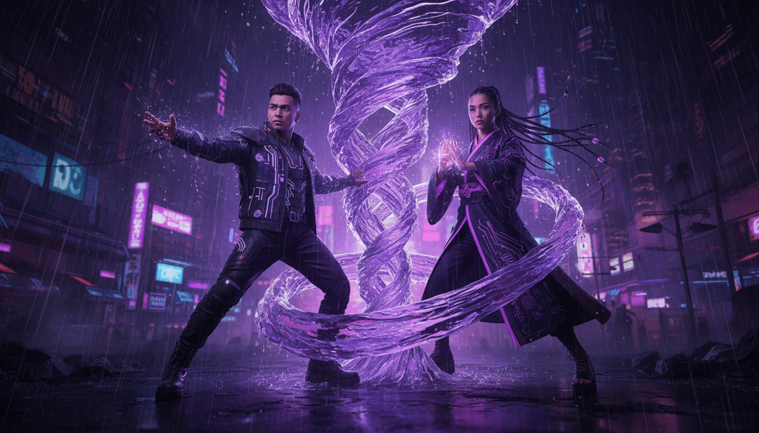 Nutzer interagiert mit freebeat.ai zur Erstellung personalisierter Musikvideos