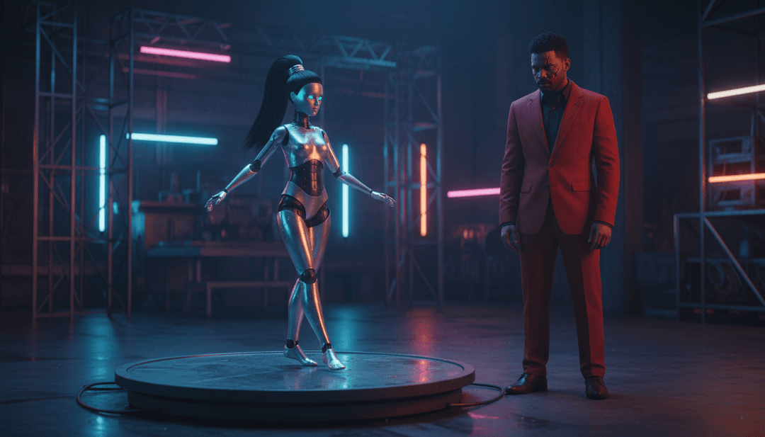 freebeat.ai प्लेटफॉर्म के साथ म्यूजिक वीडियो कस्टमाइज़ करते उपयोगकर्ता