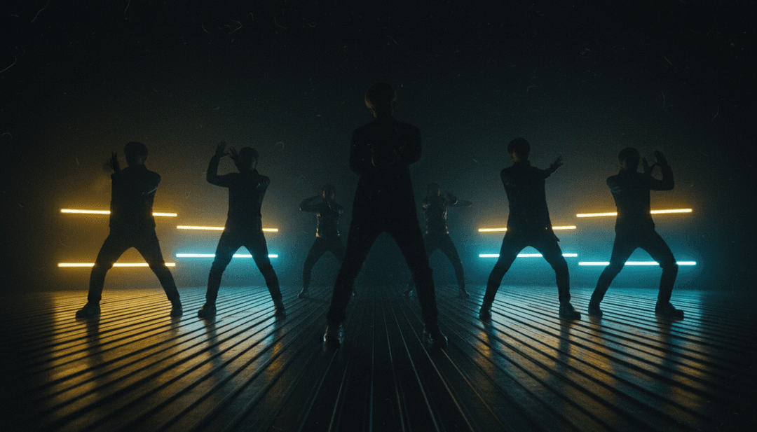 Butter की लय से प्रेरित मुलायम और जीवंत वाइब्स का अमूर्त डिजिटल कला