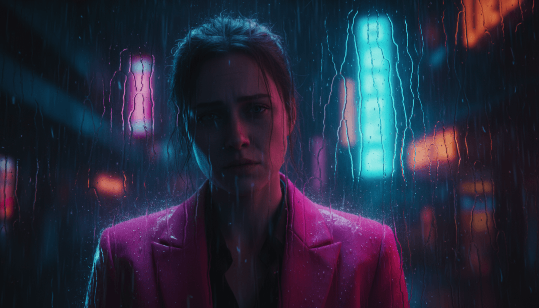 Ed Sheeran के Bad Habits के मूड और लय को दर्शाता अमूर्त डिजिटल कला