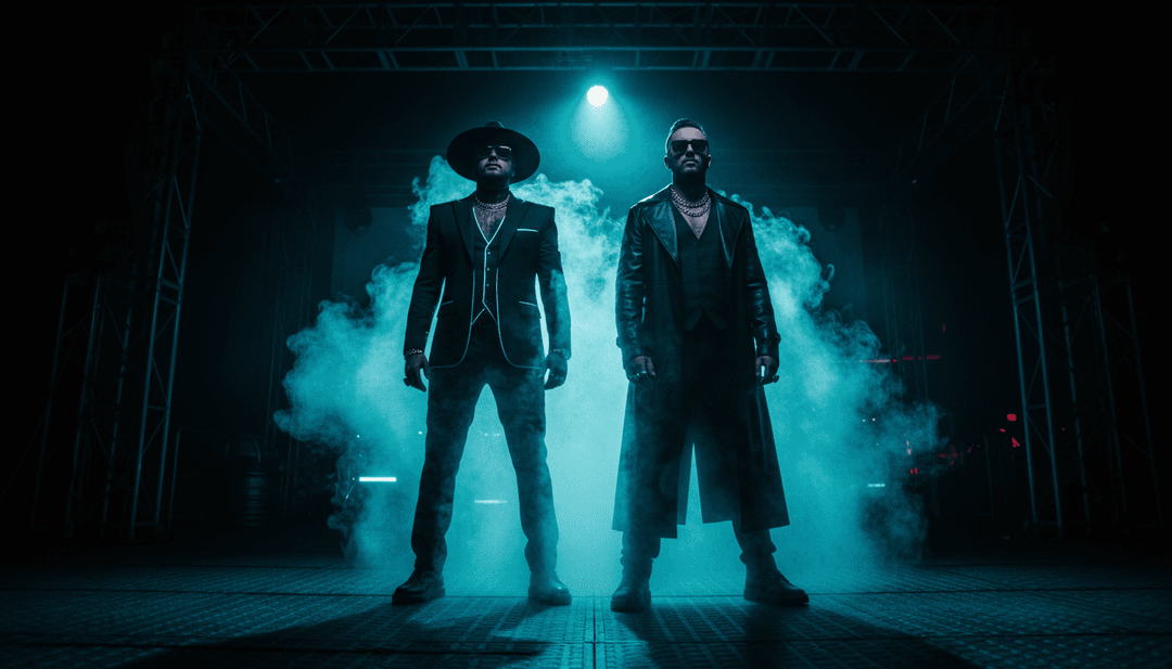 AI che analizza i pattern ritmici e i testi di Blaues Licht per catturarne l'energia urbana