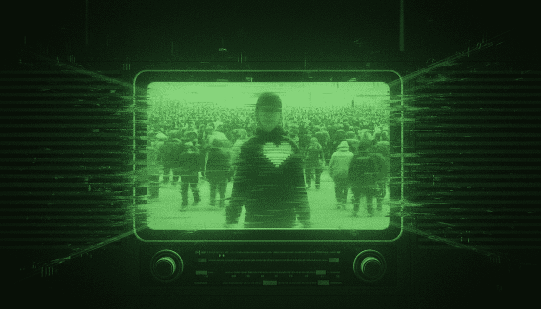 रैप बीट्स और भावनात्मक बोलों को दर्शाते गतिशील दृश्य एक म्यूजिक वीडियो में