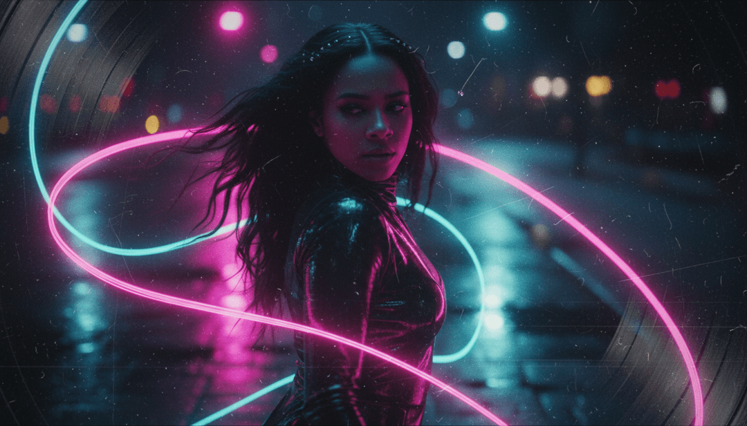 Dynamische Szenen urbaner Landschaften und lebendiger Street Art, inspiriert von der Hip-Hop-Kultur