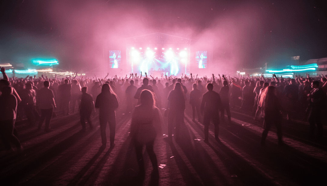 लैटिन संगीत से प्रेरित शहरी नाइटलाइफ़ और जीवंत पार्टी माहौल के गतिशील दृश्य