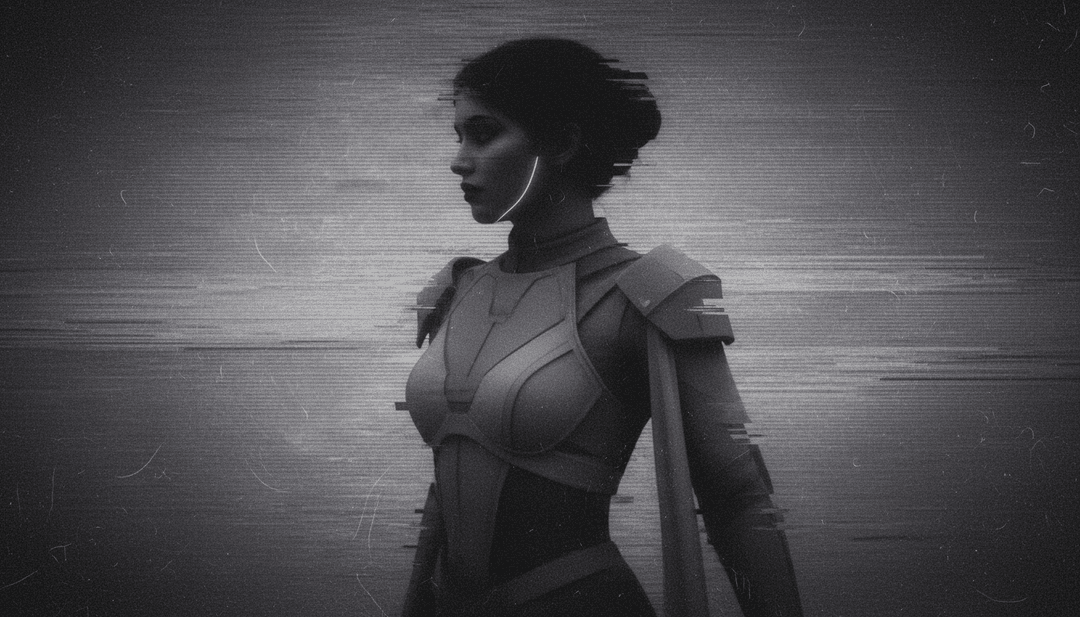 Ondes sonores abstraites et vibrantes représentant la fusion des rythmes pop, hip hop et dancehall.