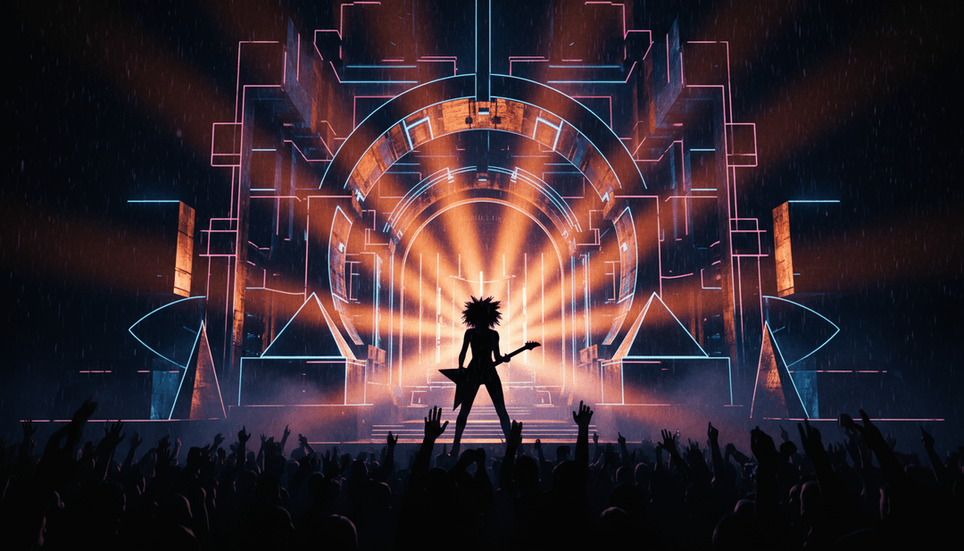 Utilisateur interagissant avec l'interface freebeat.ai pour générer des clips musicaux personnalisés pour 'The Fate of Ophelia'