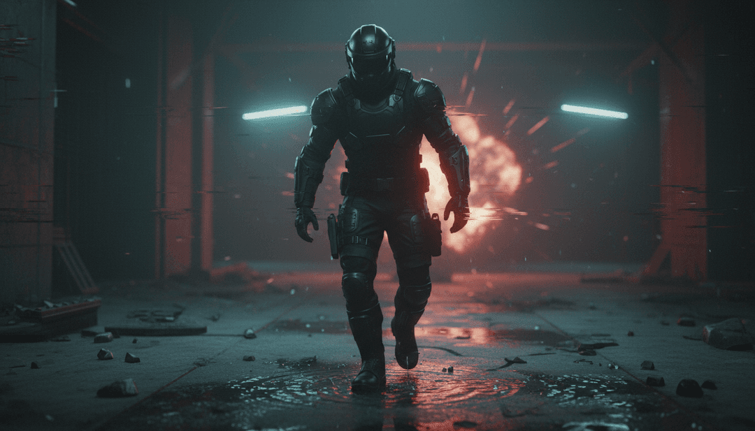 Visuales abstractos que representan emociones tiernas inspiradas en la letra de la canción