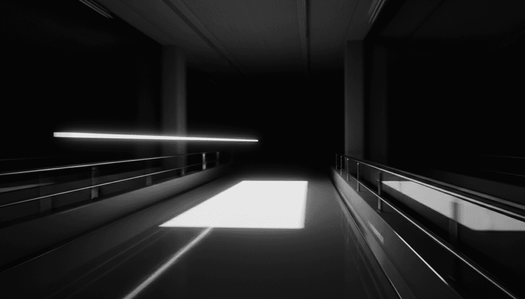 受歌曲节奏启发的动态场景，呈现明亮灯光、宁静风景和亲密时刻