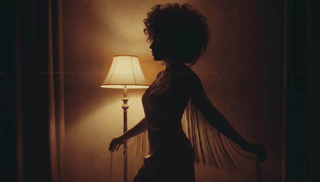 Visualizzazione digitale di onde emotive che rappresentano la canzone 'Tears' di Sabrina Carpenter