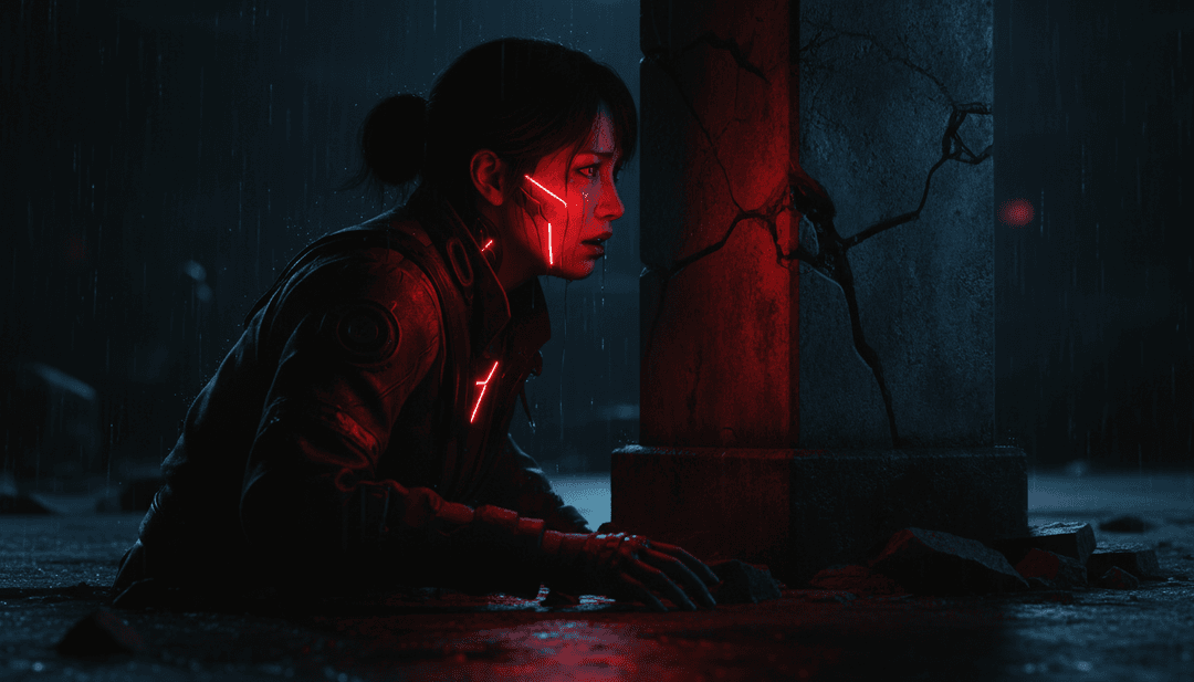 उपयोगकर्ता जो Thriller से प्रेरित अपना AI-जनित संगीत वीडियो बना रहा है