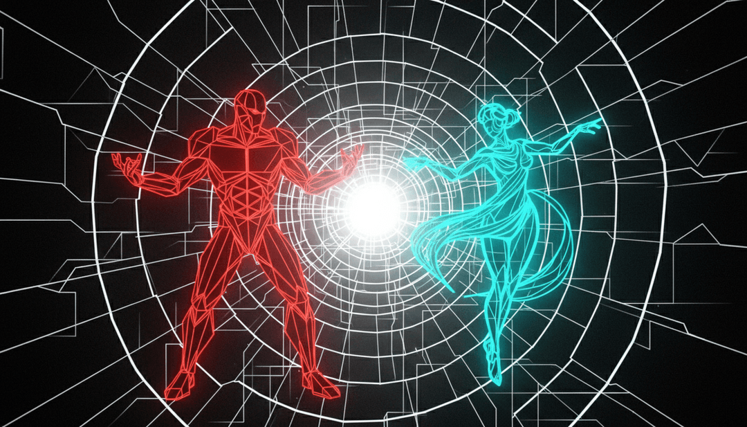 Cardi B와 Kehlani의 협력 에너지와 감성적 조화를 표현하는 역동적인 시각 효과