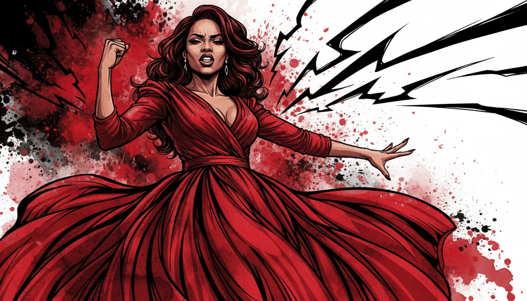 노래 주제를 반영하는 빛나는 다이아몬드 반지와 진심 어린 순간들의 역동적 장면