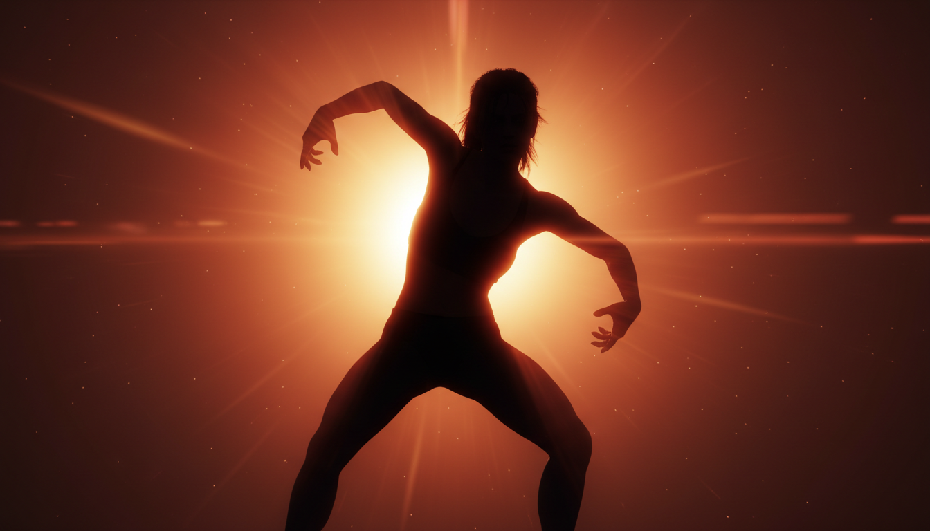 舒适沙发场景与温暖光线和柔和动画融合的抽象视觉