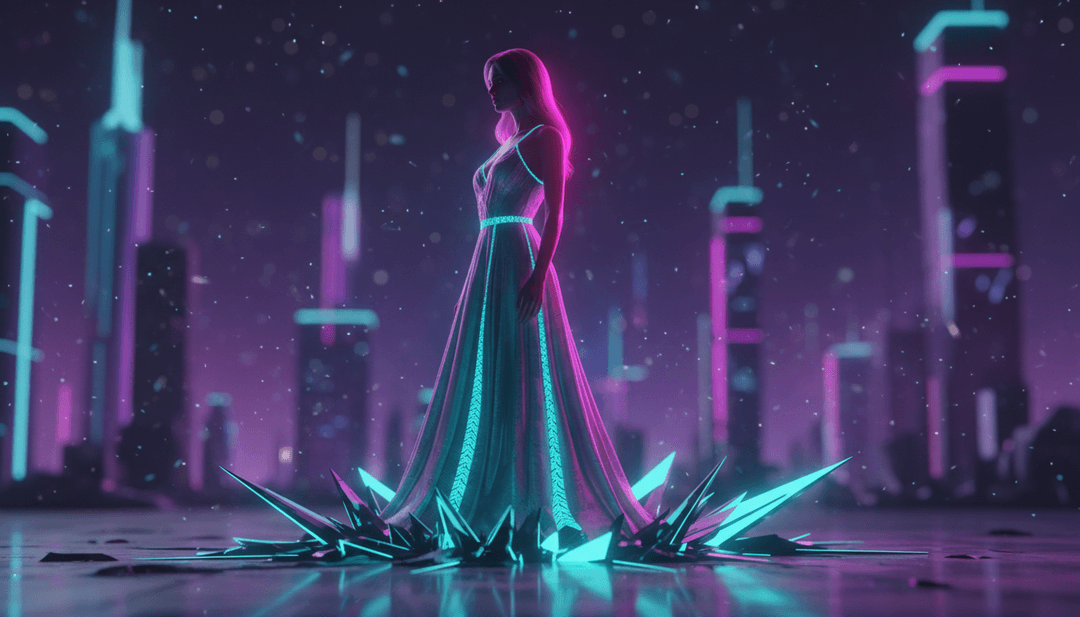 抽象視覺象徵靈魂音樂的能量與情感深度