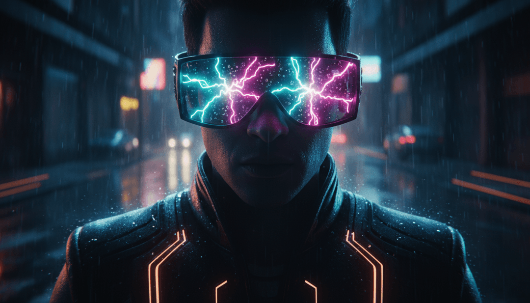 抽象化情感波動視覺，代表歌曲的節奏與情緒