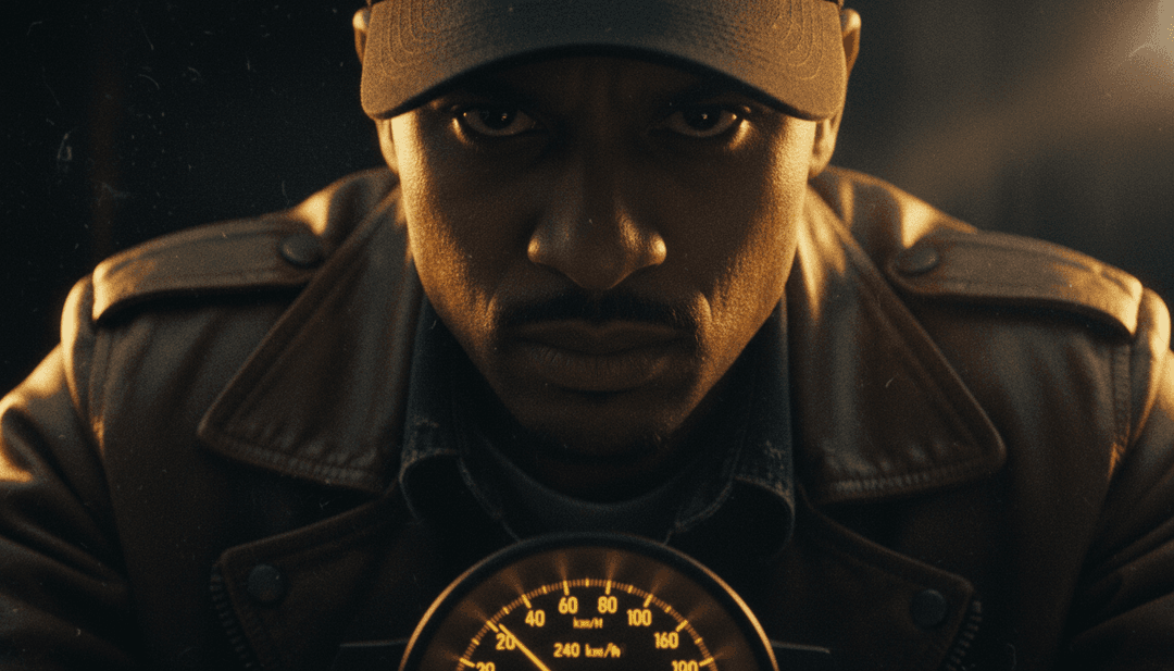 KI interpretiert die Mischung aus Country Rap und Hip Hop-Vibes für ein dynamisches Musikvideokonzept