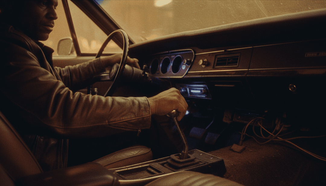 Visuelle Szenen mit einem 97er Chevy, nächtlichen Roadtrips und whisky-durchdrungenen Momenten, inspiriert von Songtexten