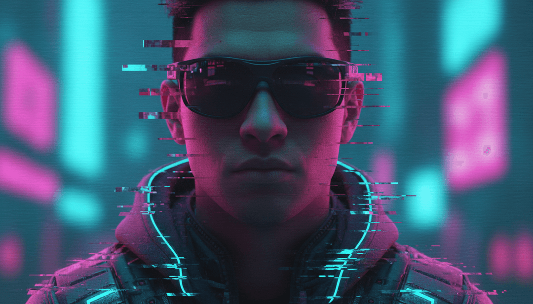 Cenas dinâmicas inspiradas nas letras e batidas de /Lentes, mostrando imagens criativas geradas por IA