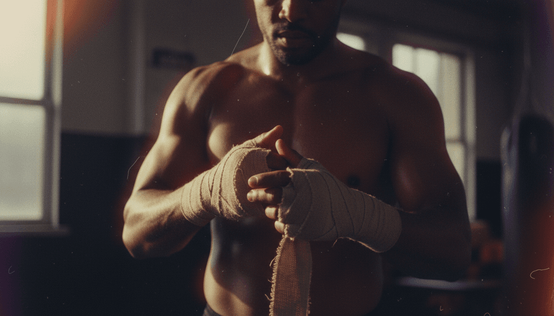 Prize Fighter के बोल और मूड की भावनात्मक गहराई को दर्शाता सार डिजिटल कला।