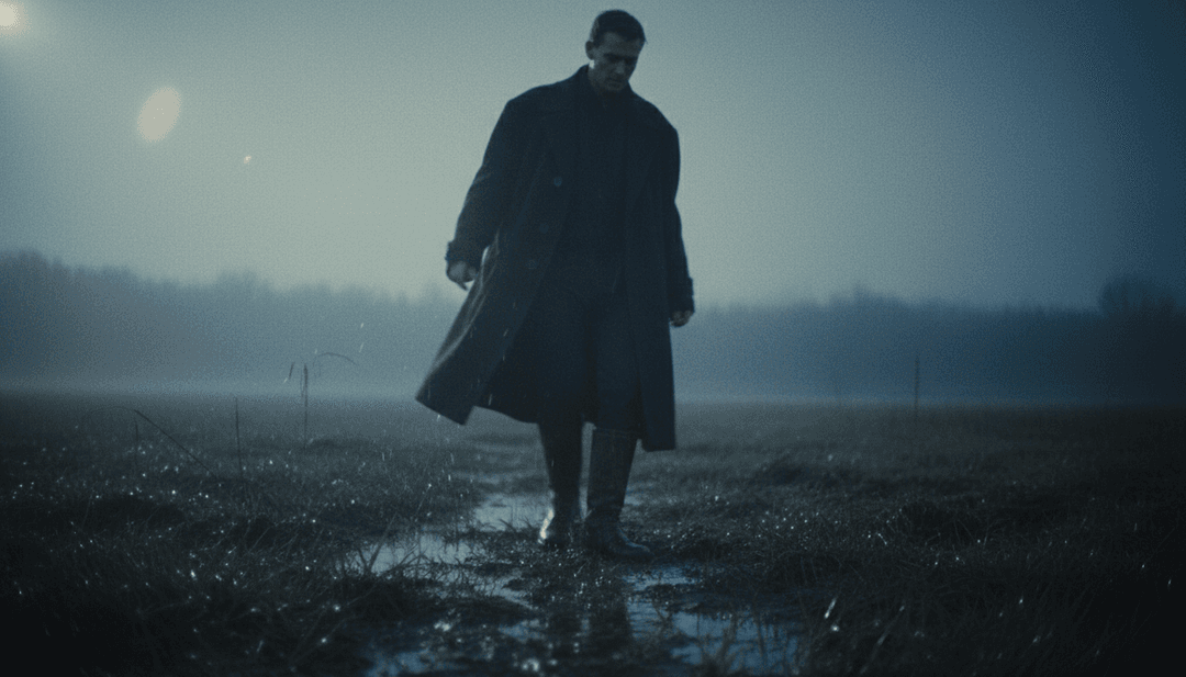 Representação visual da IA analisando música e letras emocionantes