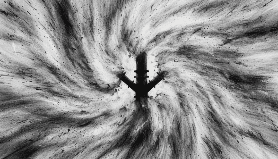 गिटार रिफ्स और वोकल मेलोडी को दर्शाते हुए बदलते परिदृश्य और लयबद्ध धड़कनों के गतिशील दृश्य