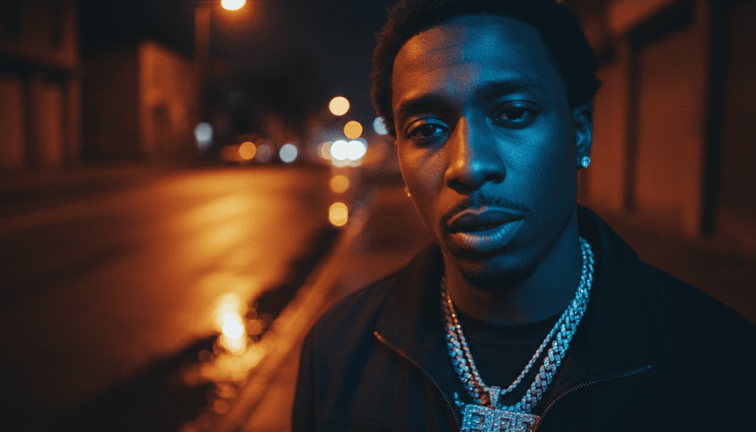 G Herbo के गीत से प्रेरित हिप हॉप बीट्स और शहरी वाइब्स का सारगर्भित दृश्यांकन