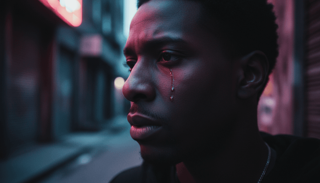 गीत की ताल से मेल खाते लयबद्ध दृश्य प्रभावों के साथ गतिशील शहरी दृश्य