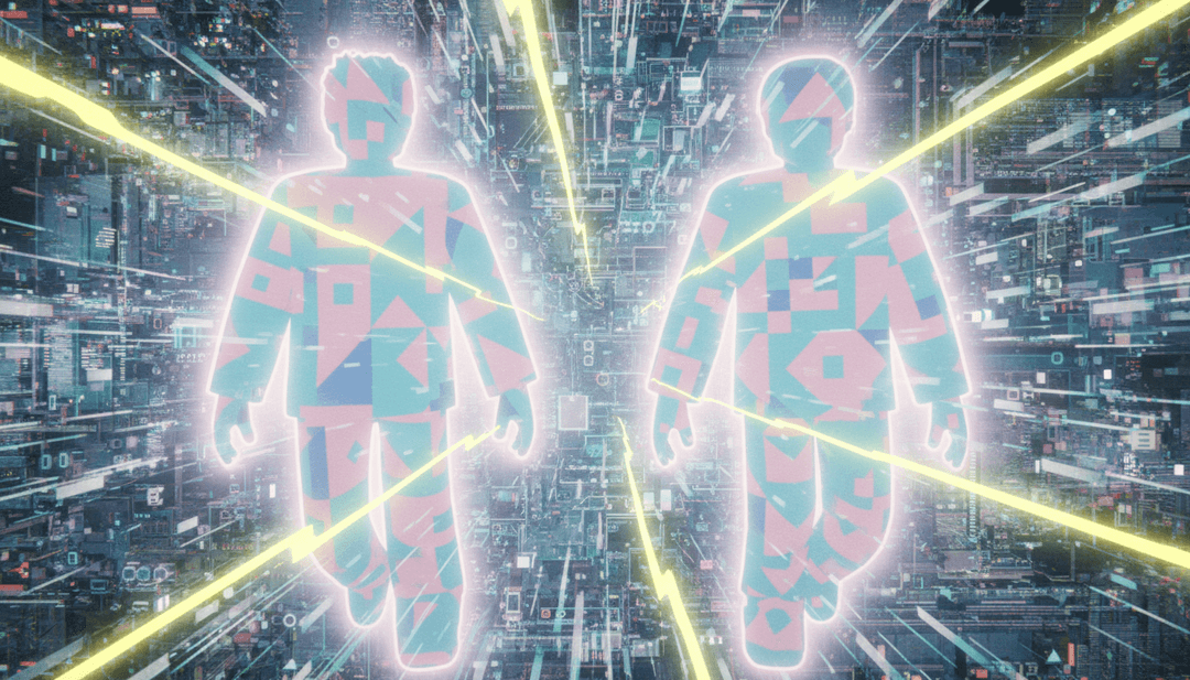 抽象數位藝術，展現歌曲的情感與節奏精髓