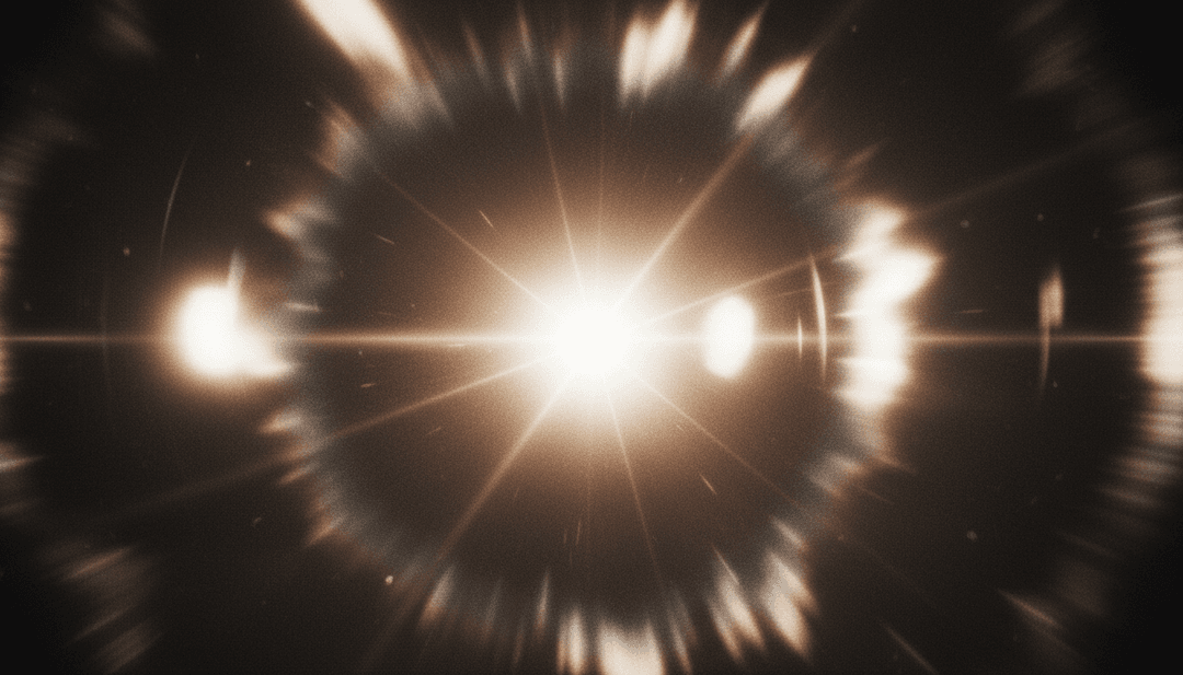 'After Midnight' के गीतों से प्रेरित एनिमेटेड मेसन जार और सितारों का दृश्य प्रतिनिधित्व