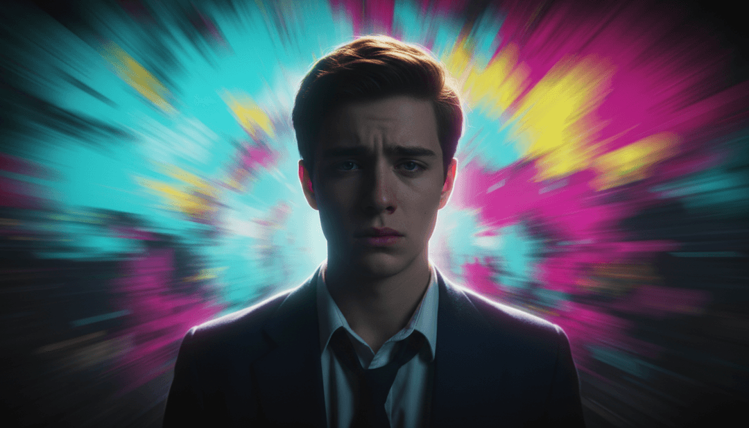 抽象情感波动的可视化，表现歌曲的情绪