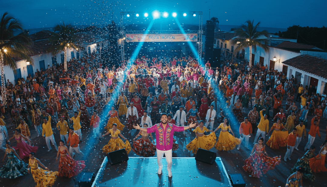 freebeat.ai의 직관적인 인터페이스를 사용해 개인 맞춤 뮤직비디오를 만드는 사용자.