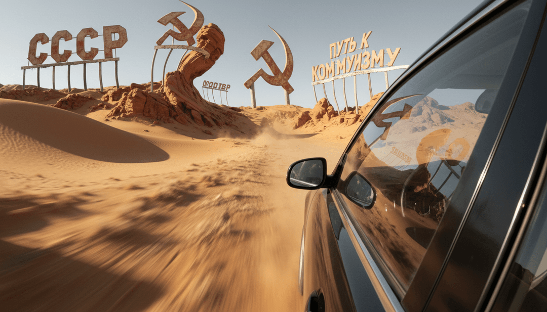 Dynamische Szenen mit surrealen Bildern und lebendigen Farben, synchronisiert mit den Beats des Songs