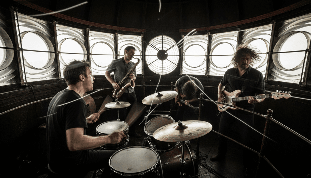 用户在freebeat.ai平台上互动，预览为'Storm Warnings'定制的音乐视频。