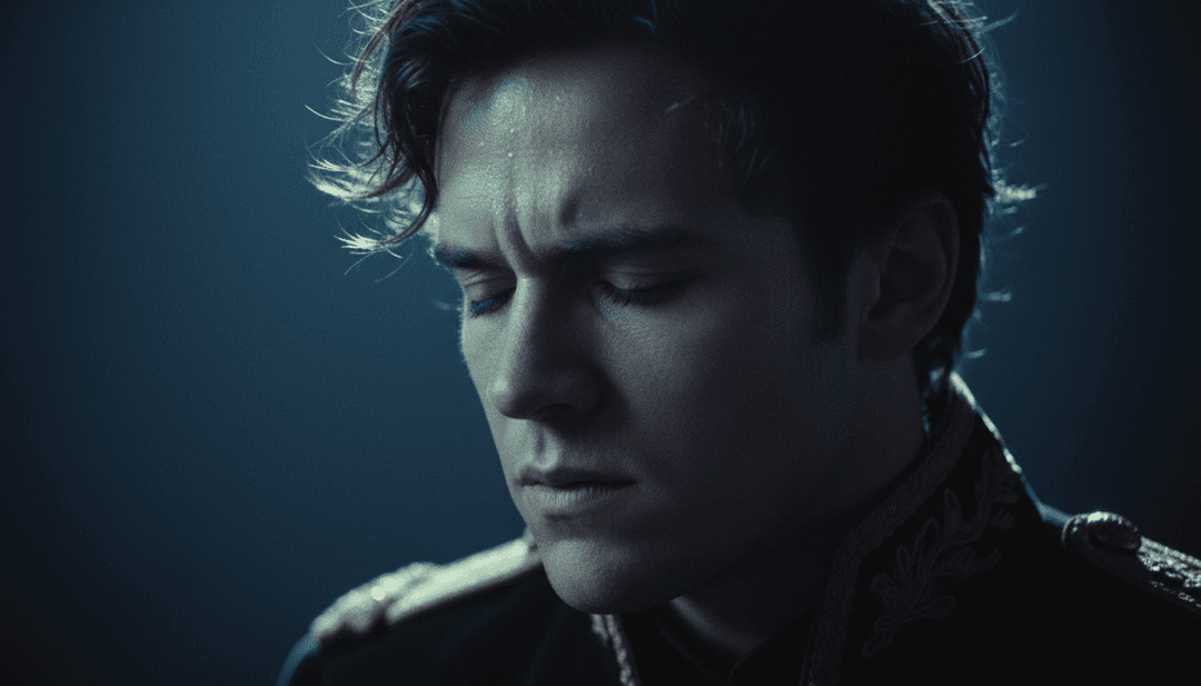 抽象多彩波浪，象徵歌曲 Palaces 的情感深度。