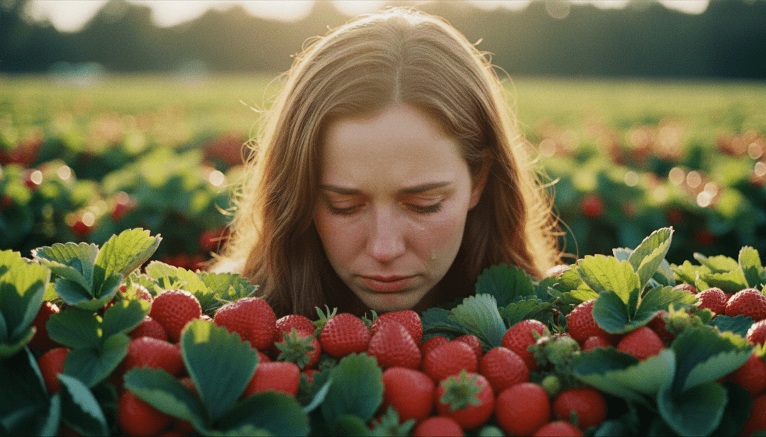 Ally Evenson के Strawberry गीतों से प्रेरित इंडी पॉप भावनाओं का सारगर्भित दृश्यांकन