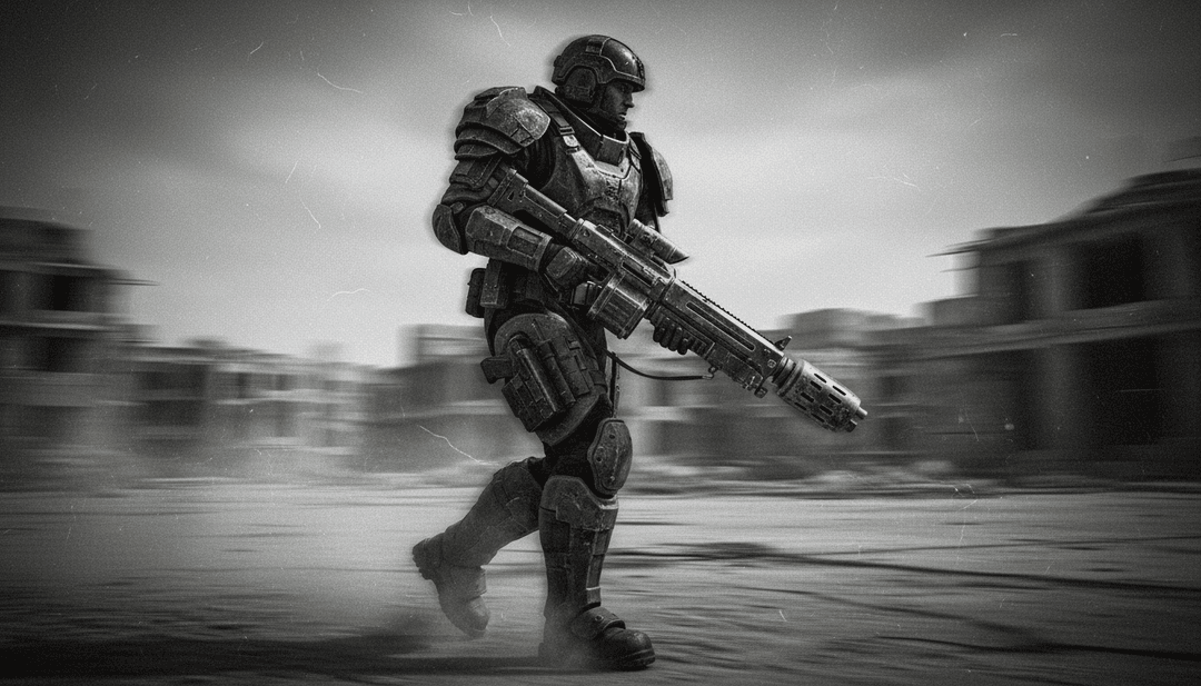 Sword II의 'Sentry' 노래 에너지를 상징하는 추상적 전기 파동