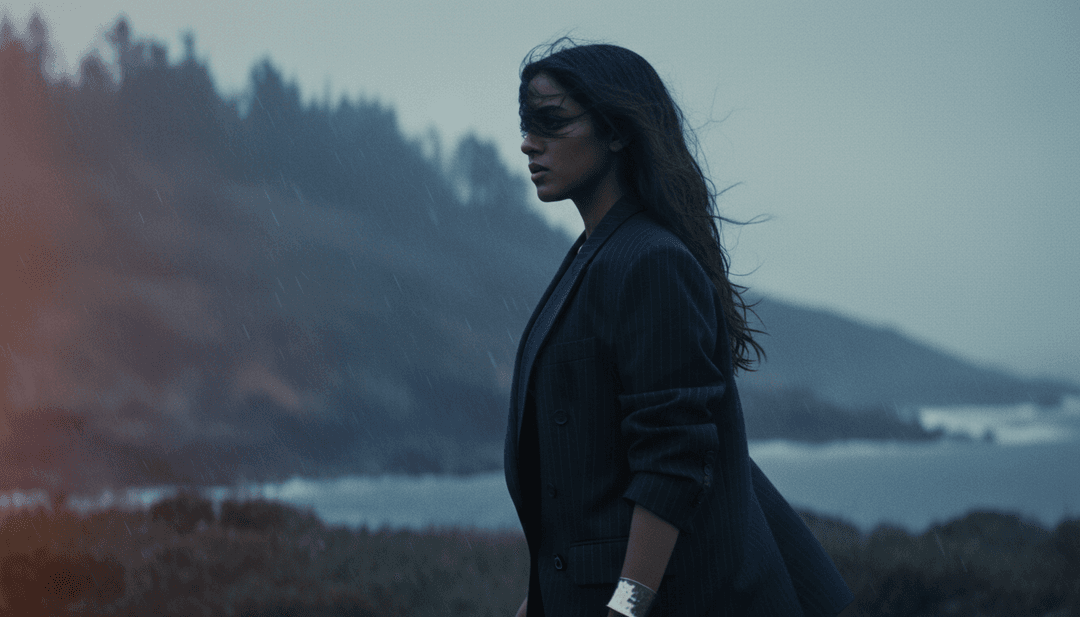 抽象視覺化呈現 Saltwound 歌詞與旋律的情感深度