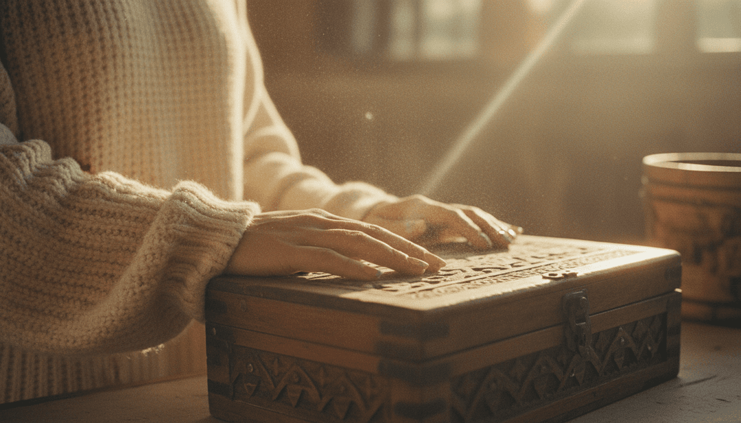 描繪岩石海岸與情感韌性的動態場景